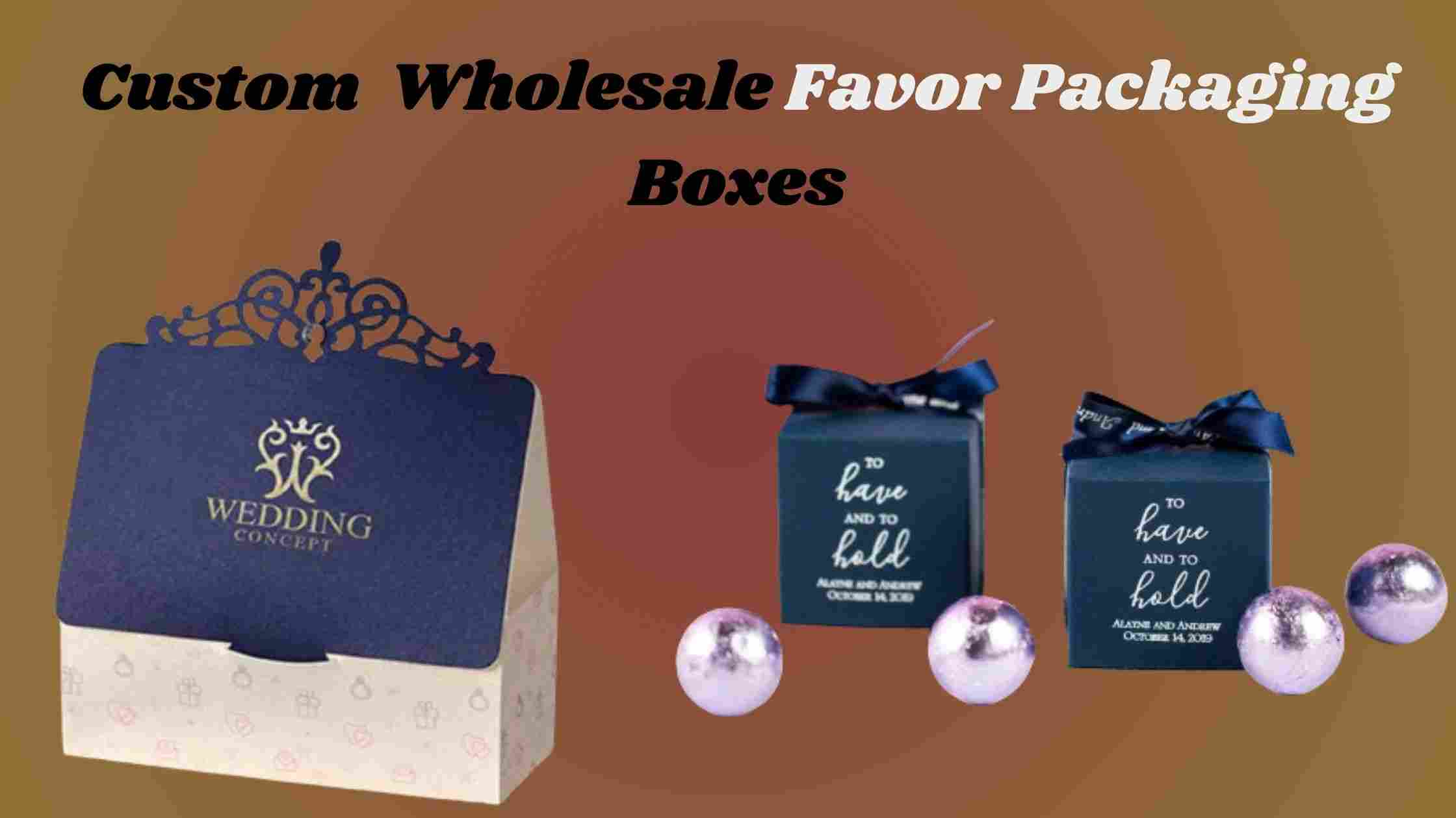 How To Make Wedding Favour Boxes That Are Different